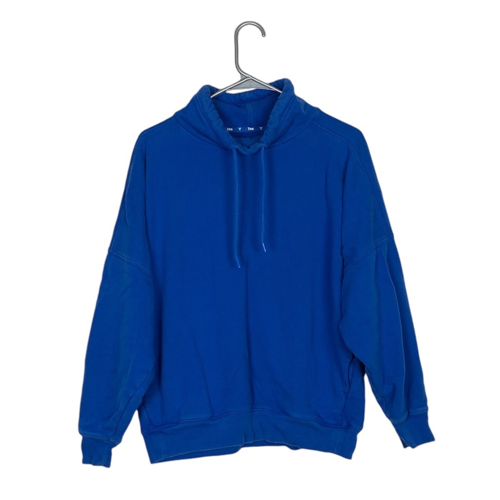TNA cowl neck pull over sweatshirt size 2 lounge